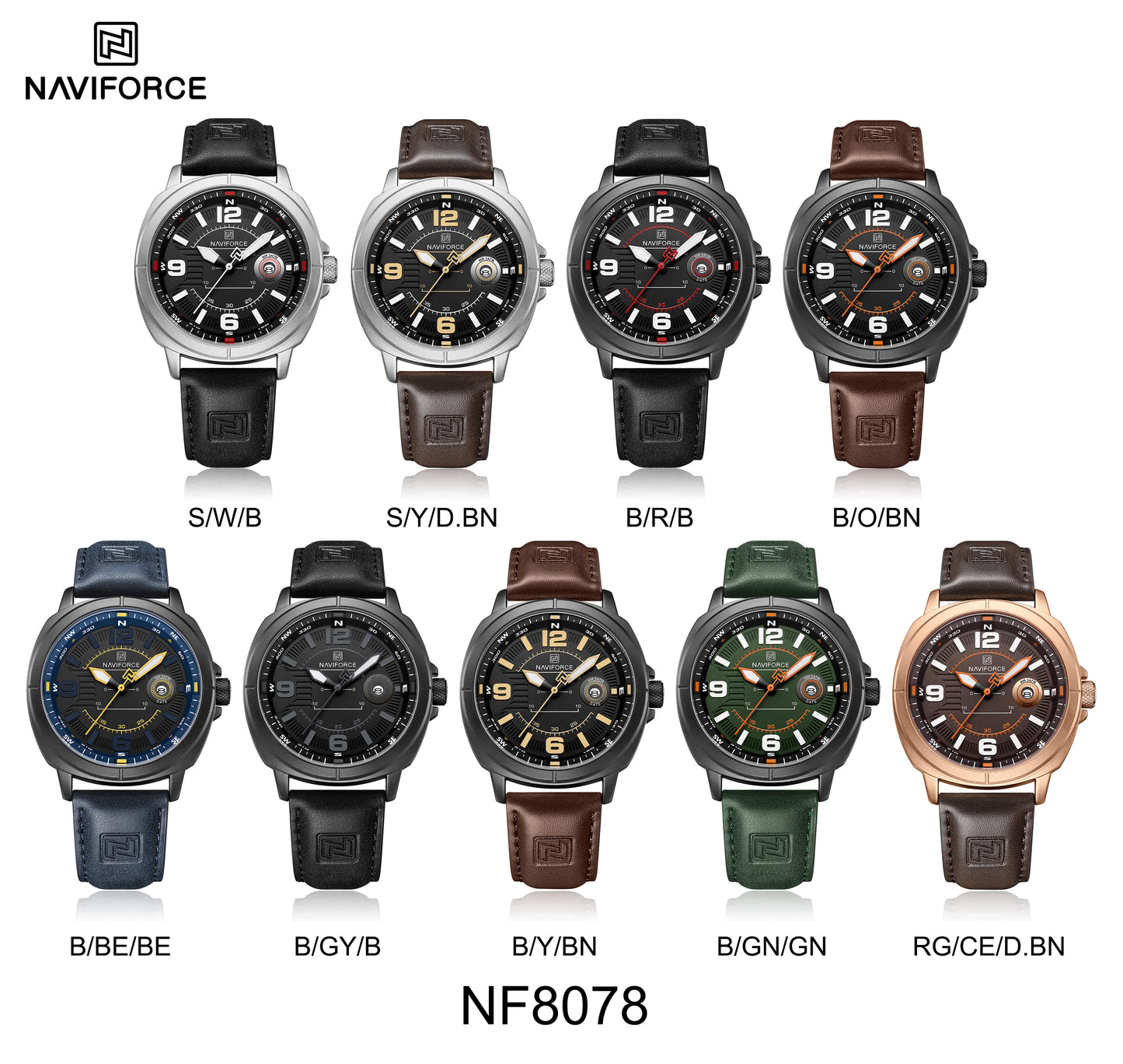 Naviforce NF-8078M