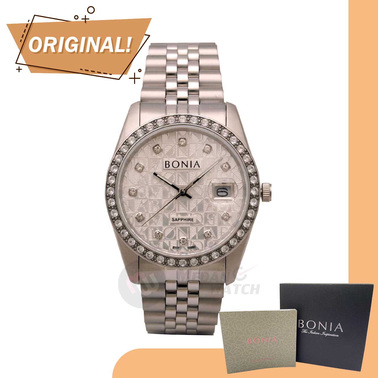 Bonia swarovski watch price hot sale