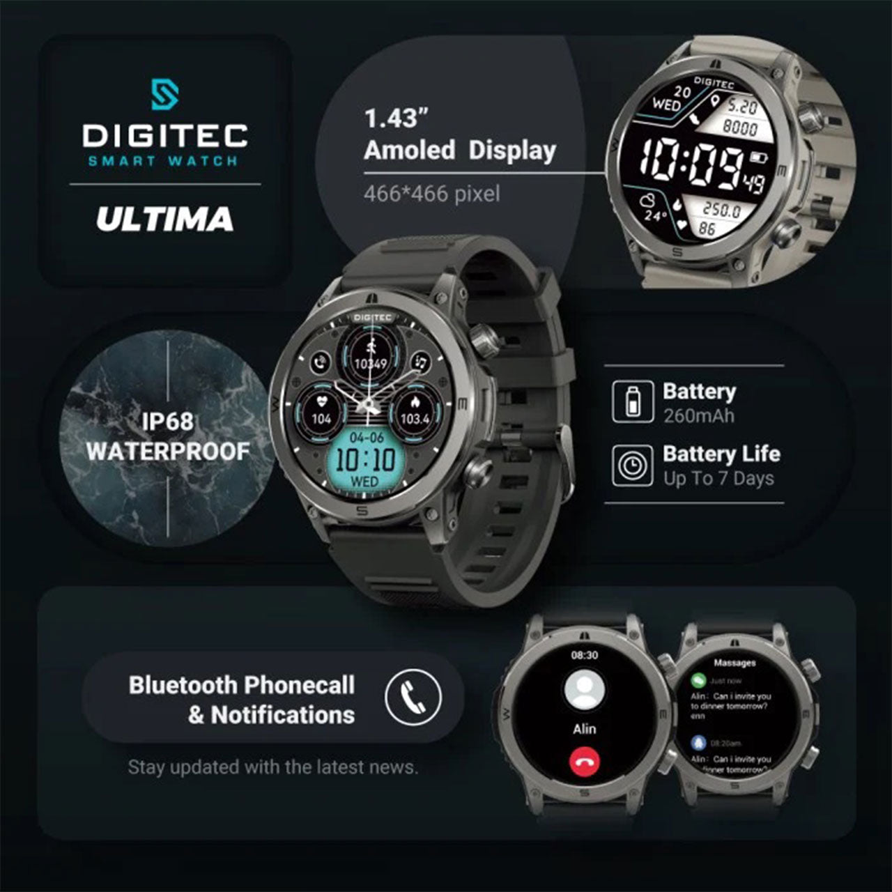 Digitec Smartwatch ULTIMA