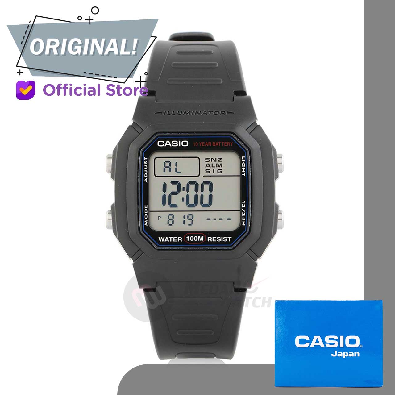 Casio W-800H-1AVDF