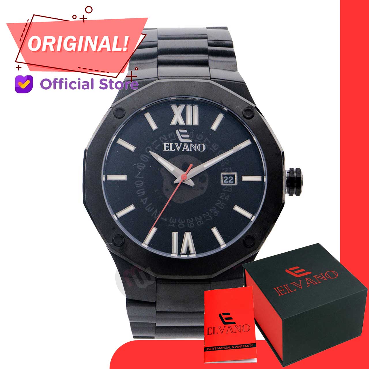 Elvano 0967MA1-3BK