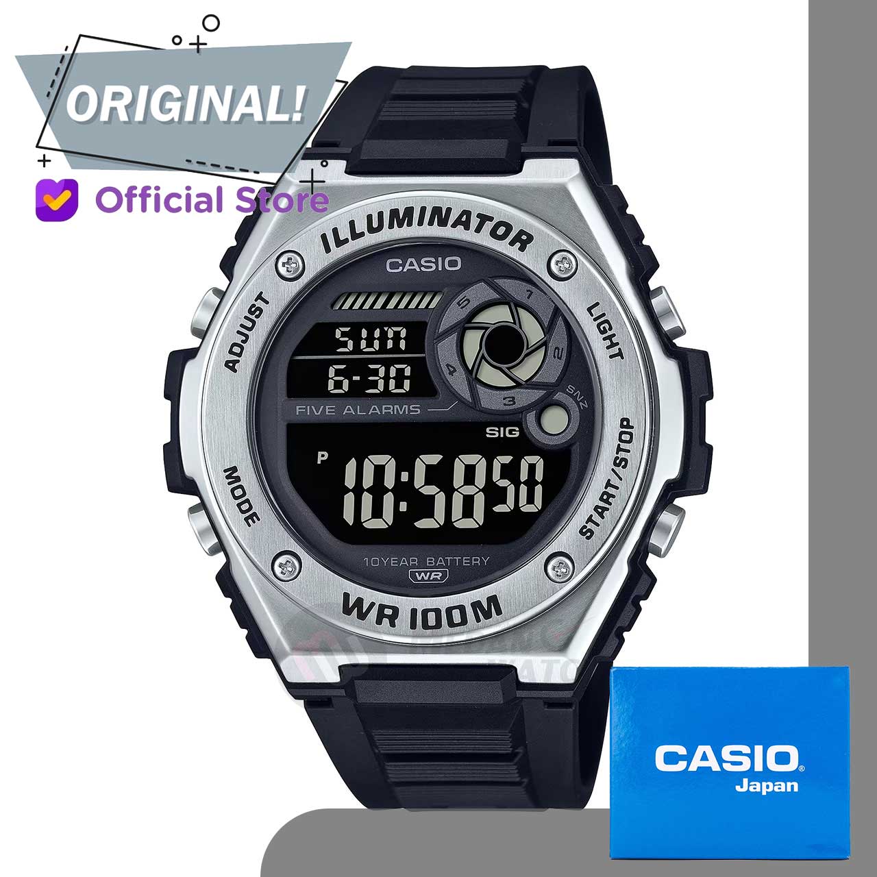 Casio MWD-100H-1BVDF