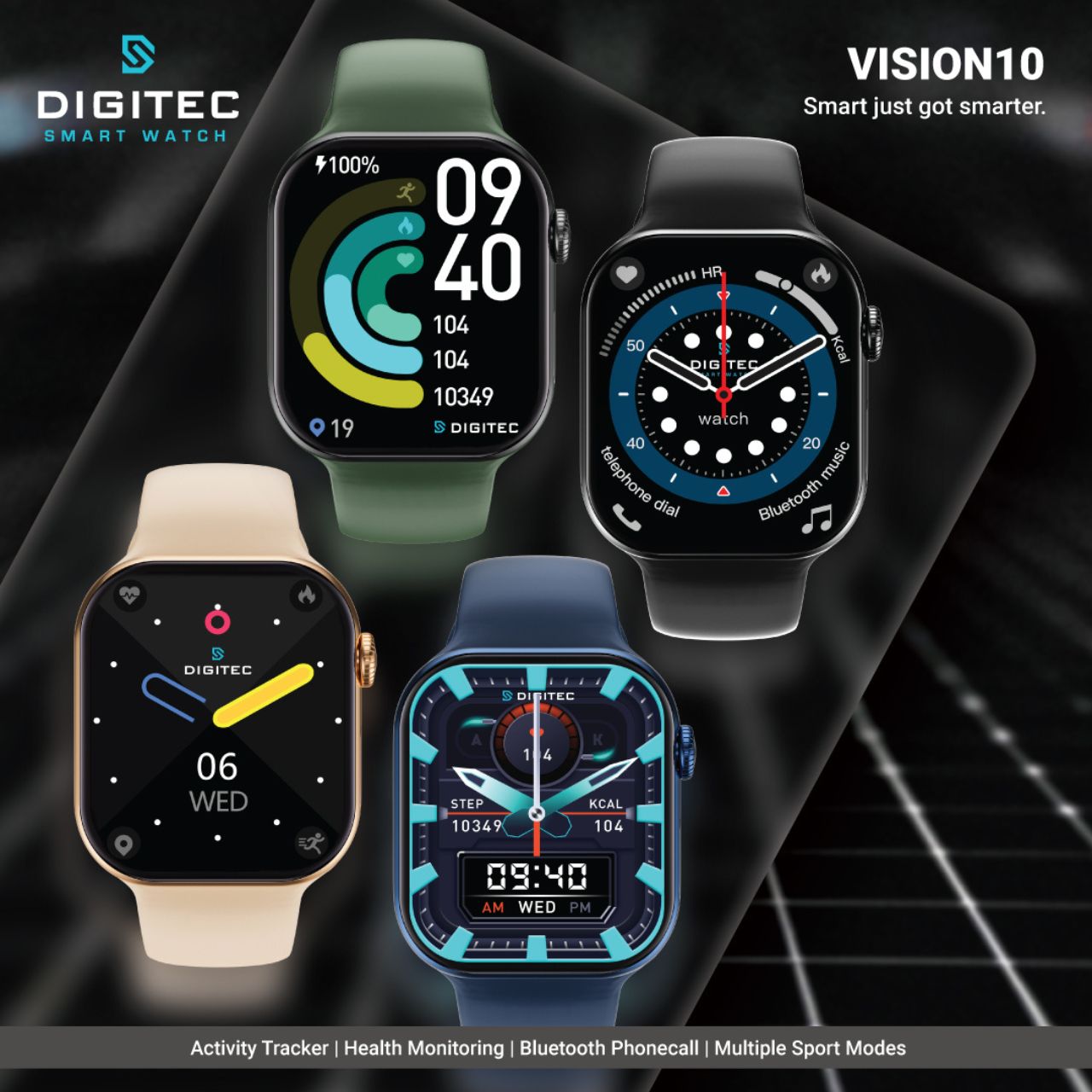 Digitec Smartwatch VISON-10 – MedanWatch