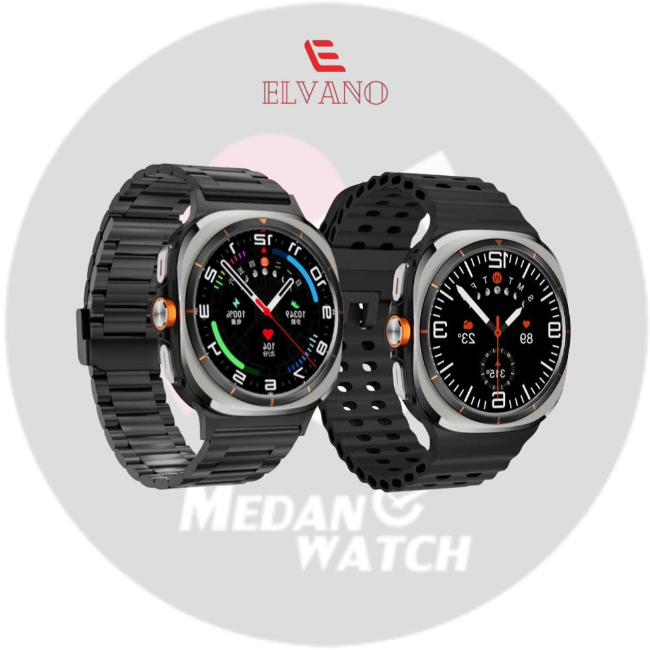 Elvano Smartwatch EL-SW02-BLK