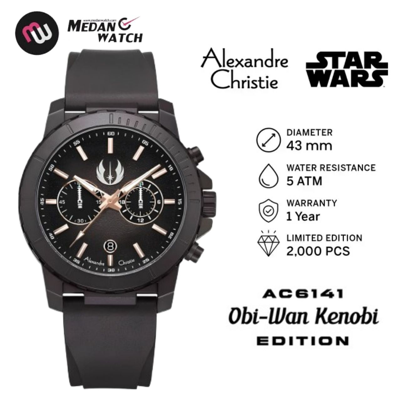 Alexandre Christie 6141 MCROB1 Star Wars Limited Edition