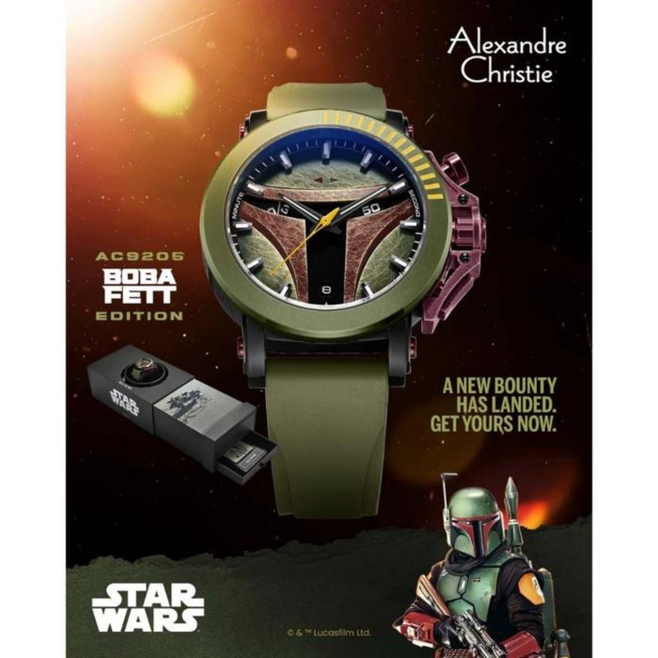 Alexandre Christie 9205 MCRBF1 Star Wars Limited Edition