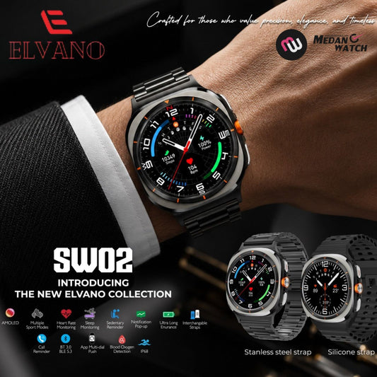 Elvano Smartwatch EL-SW02-BLK