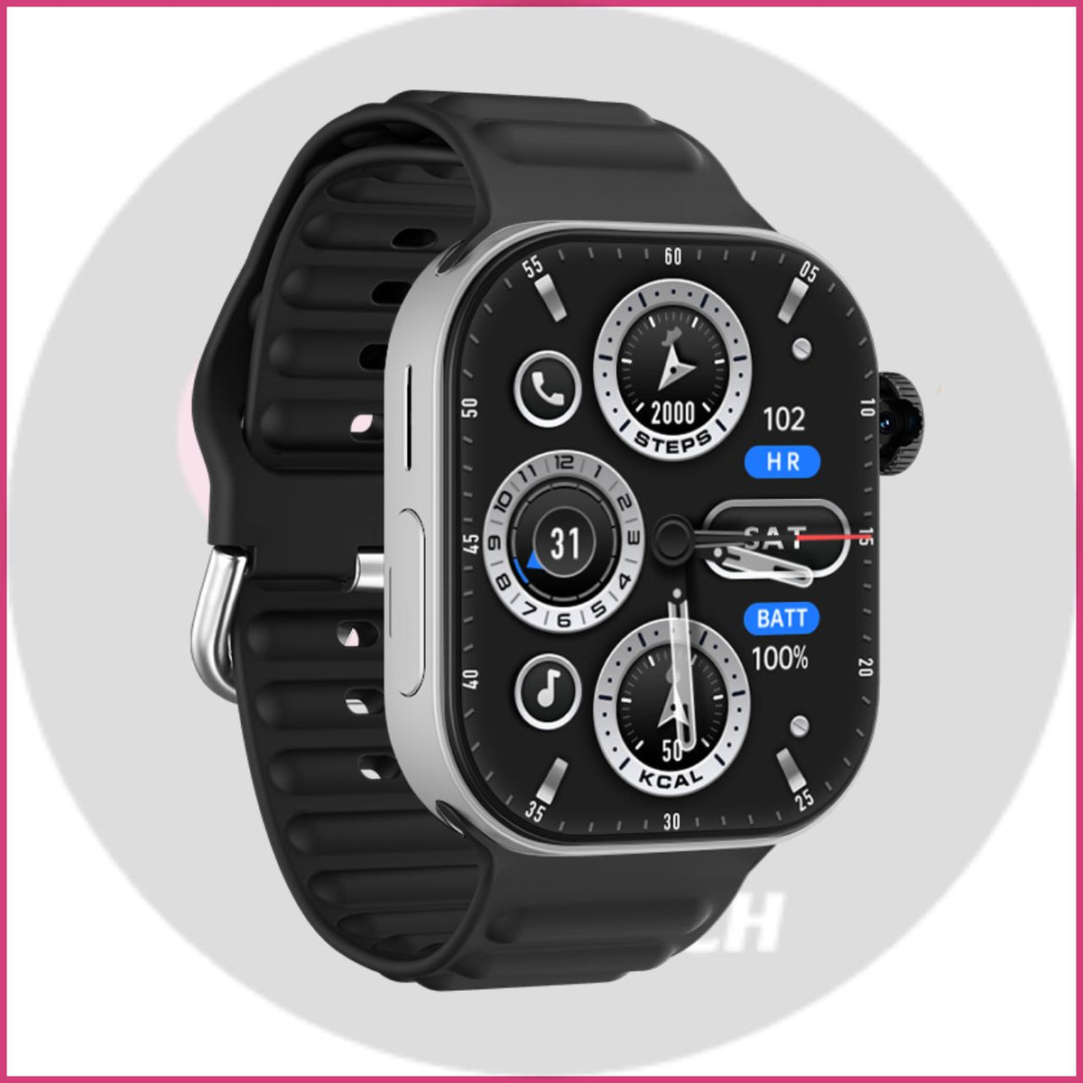 Digitec SmartWatch MOBILE BK S2