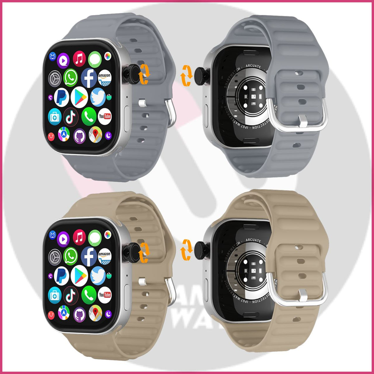 Digitec SmartWatch MOBILE BK S2