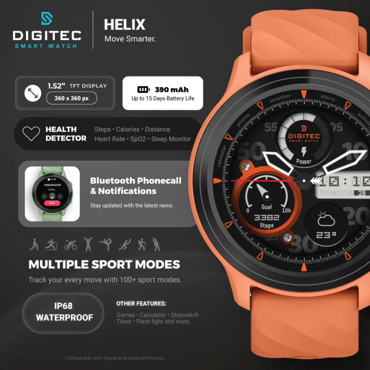 Digitec Smartwatch HELIX