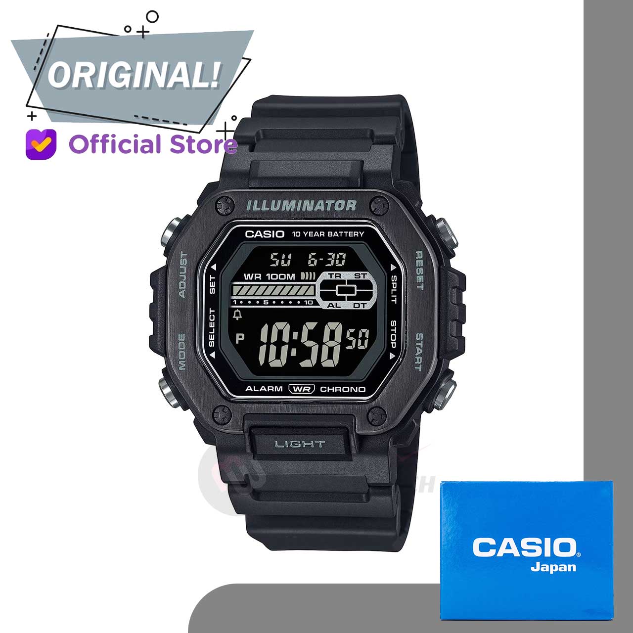 Casio MWD-110HB-1BVDF