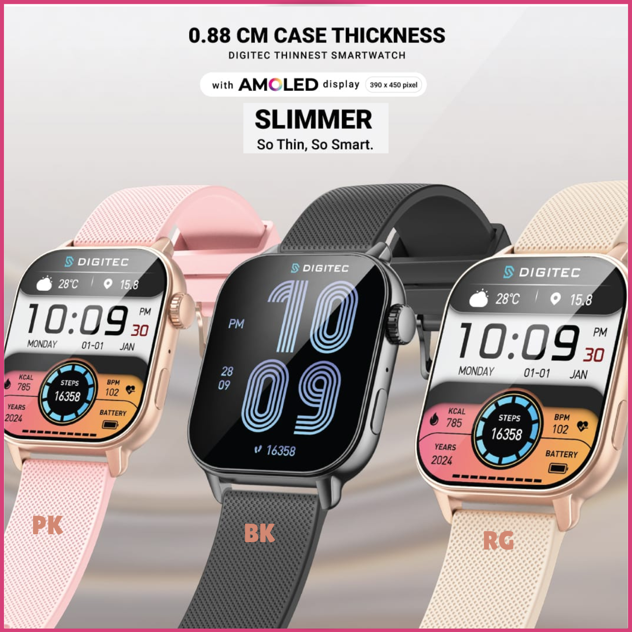 Digitec Smartwatch SLIMMER