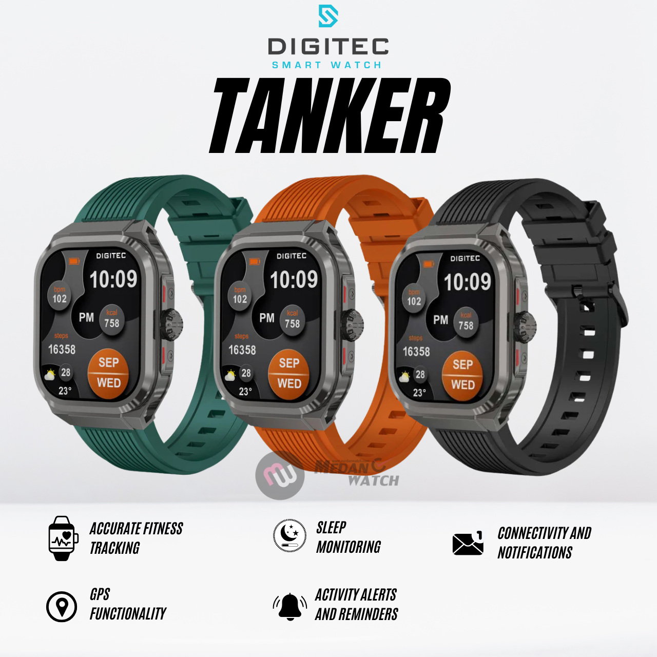 Digitec Smartwatch Tanker