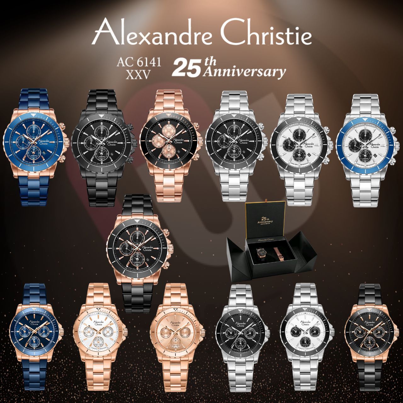 Alexandre Christie 6141 Limited Edition Anniversary