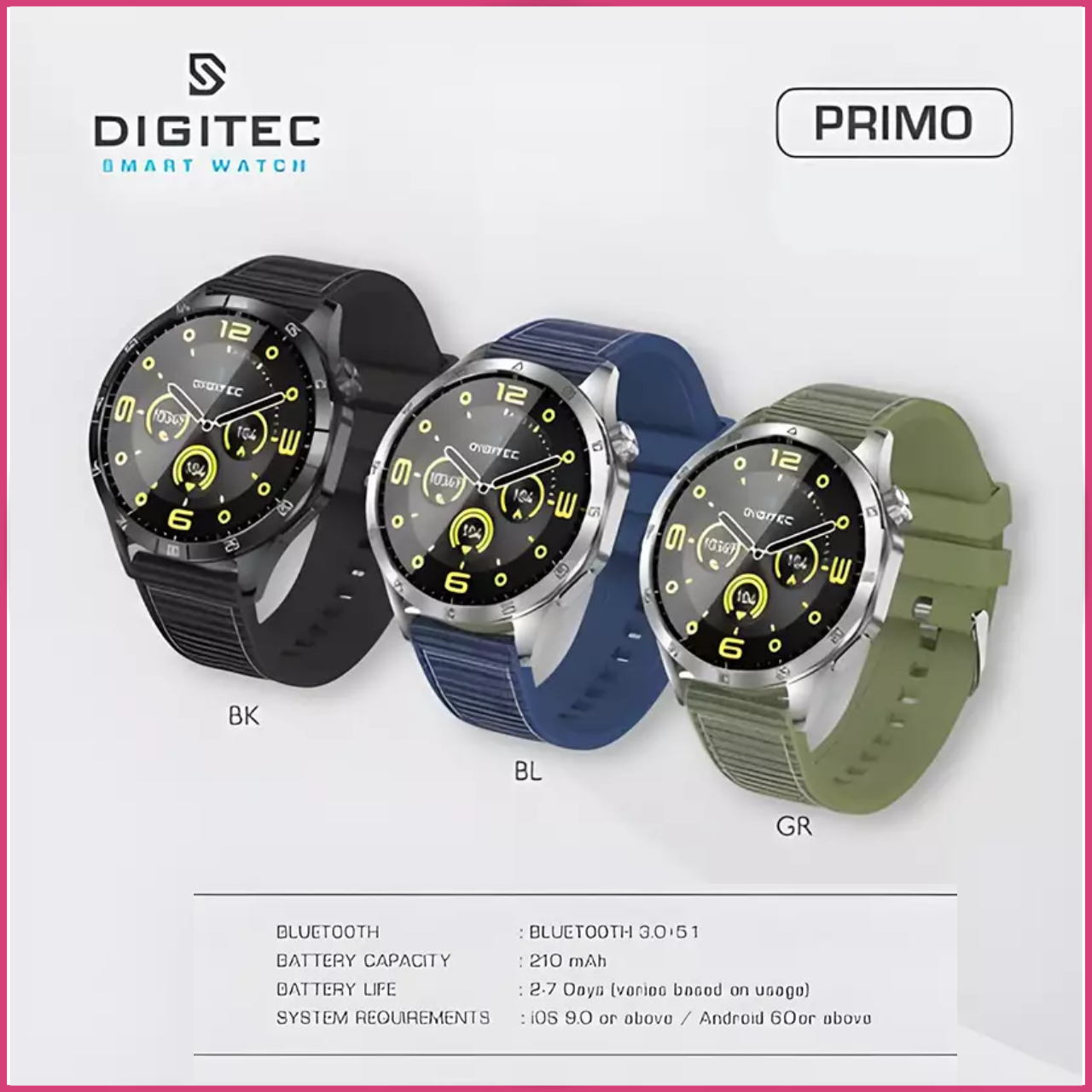 Digitec Smartwatch PRIMO