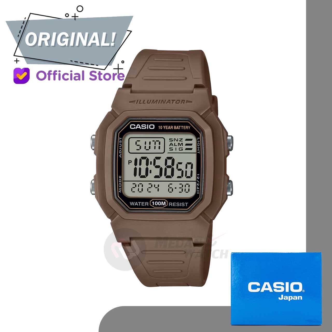 Casio W-800H-5AVDF