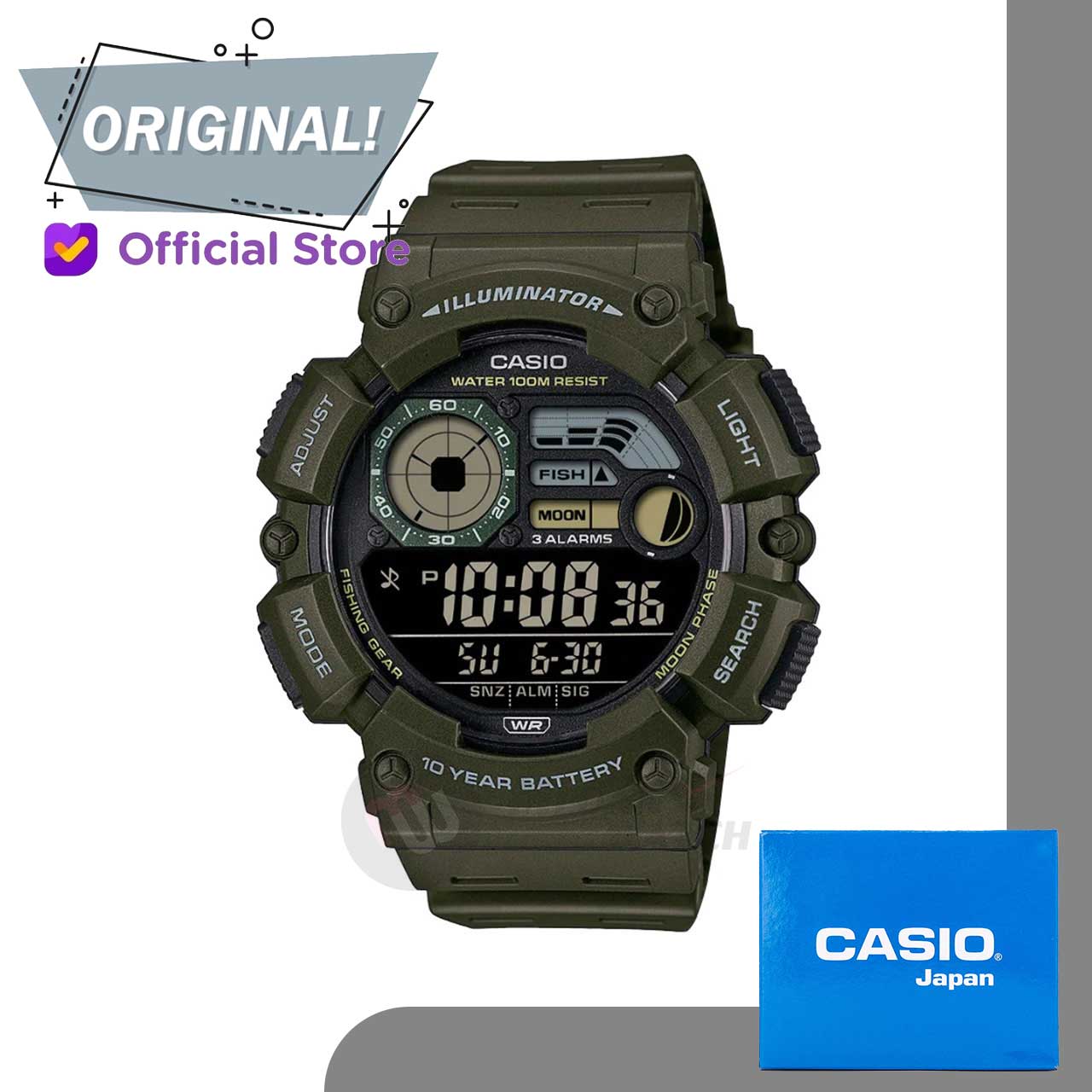 Casio WS-1500H-3BVDF