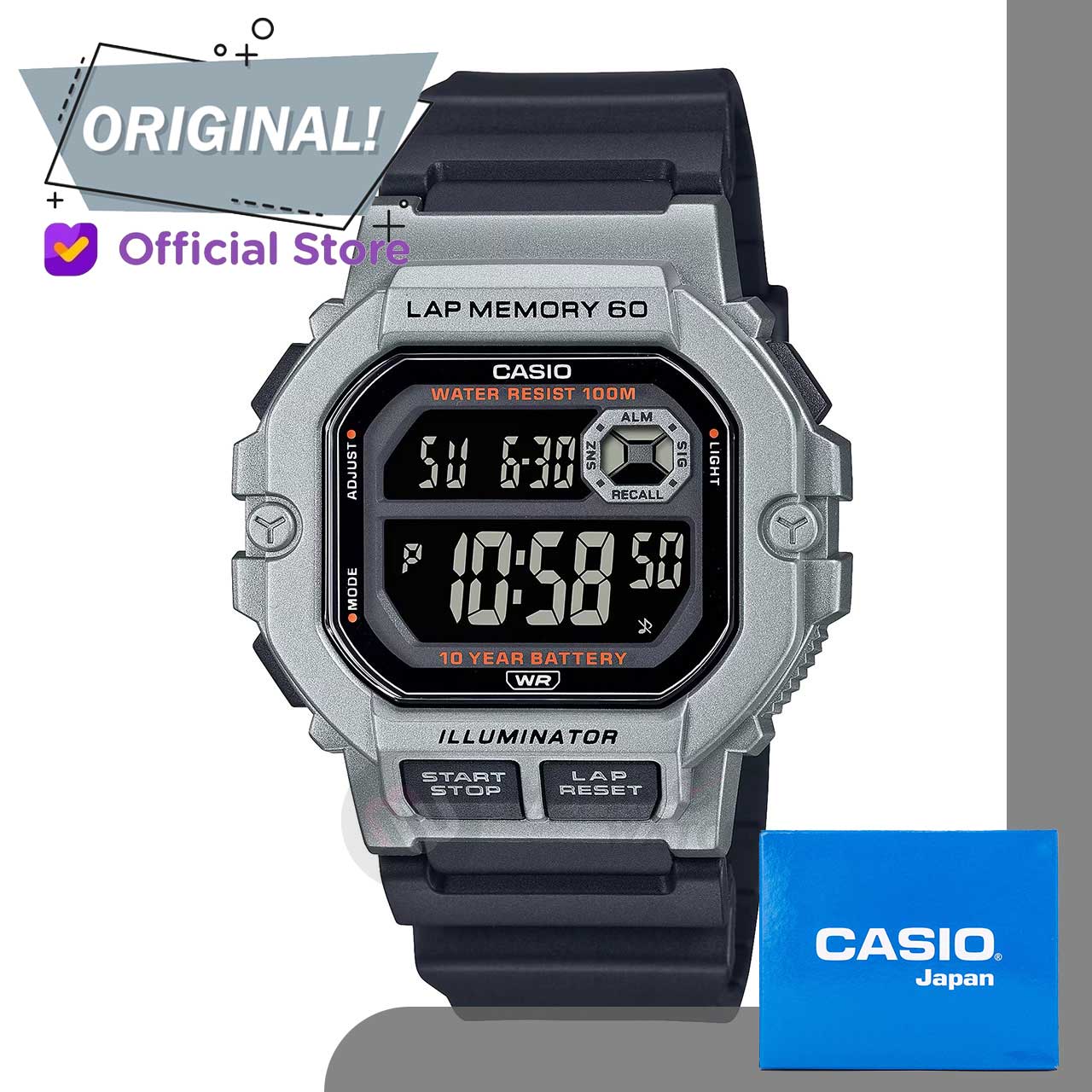 Casio WS-1400H-1BVDF